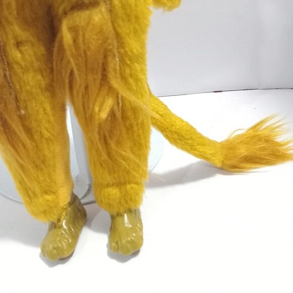 Vintage 1981 Toy Time INC. Wizard of Oz Doll Cowardly Lion Action Figure - Picture 6 of 9